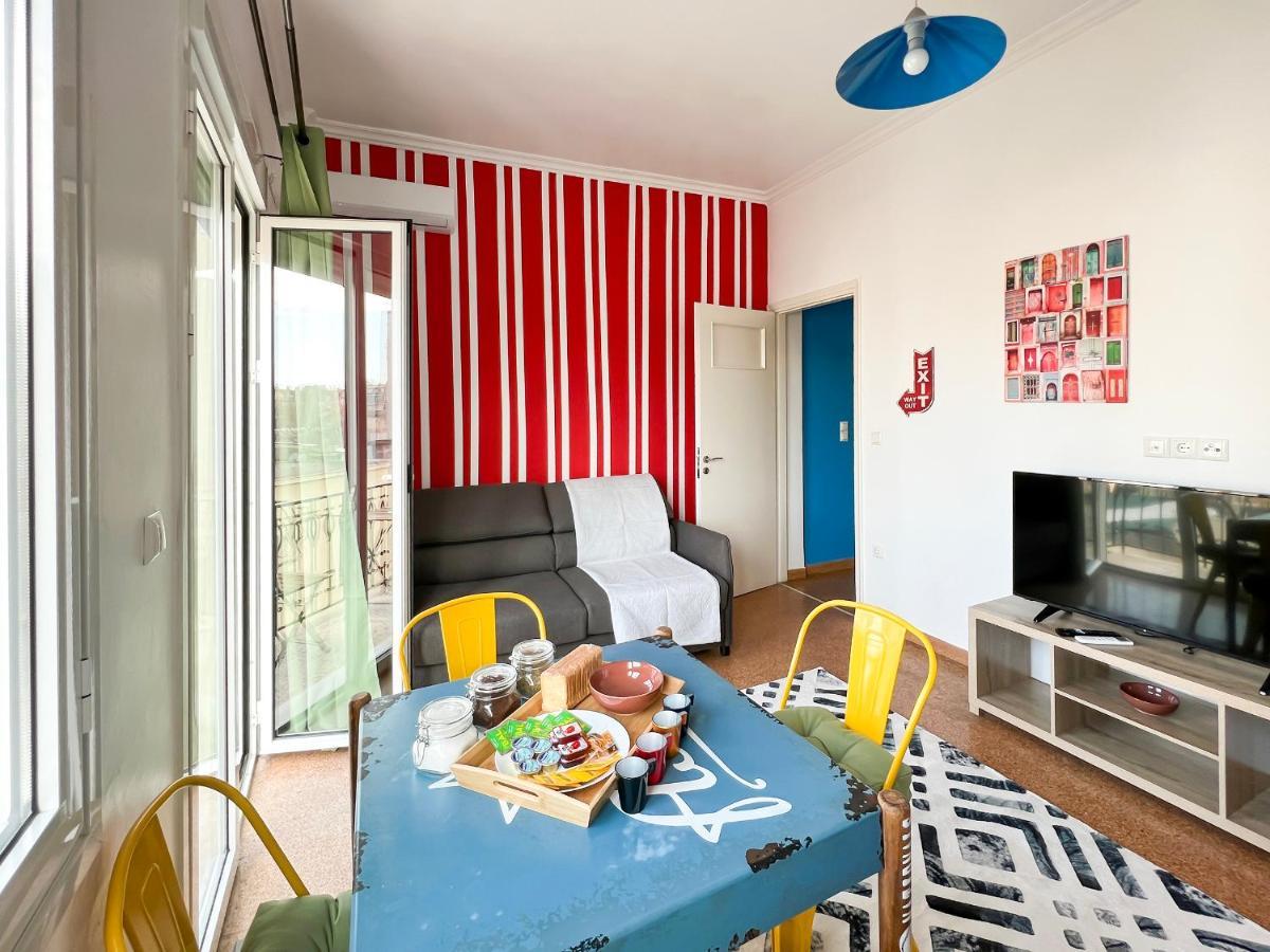 Appartamento Soho Artsy 55Sqm Apt With Acropolis View Atene Esterno foto