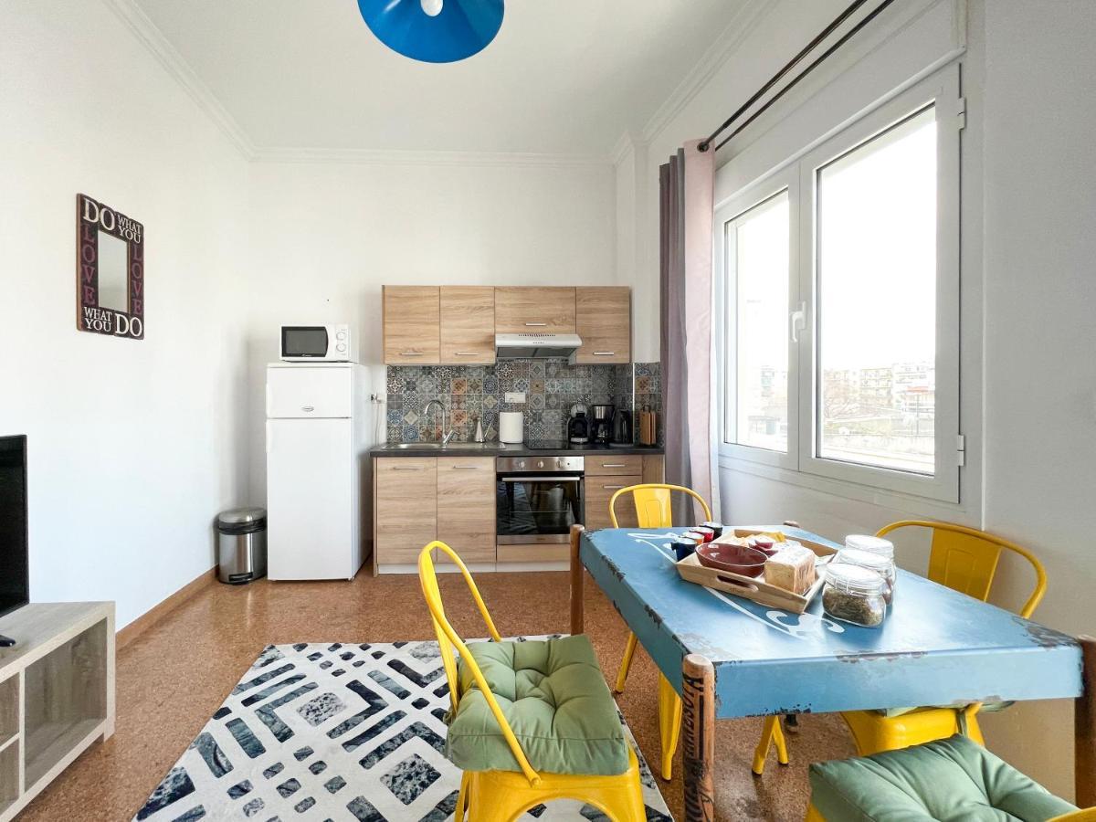 Appartamento Soho Artsy 55Sqm Apt With Acropolis View Atene Esterno foto